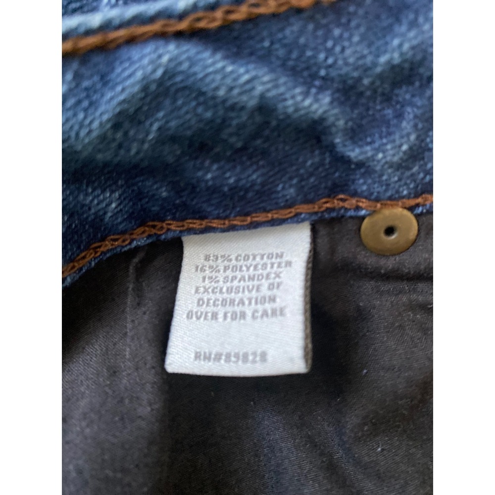 Relativity Bootcut Jeans Women 18 Blue Medium Wash Stretch Denim Mid Rise - Picture 9 of 12